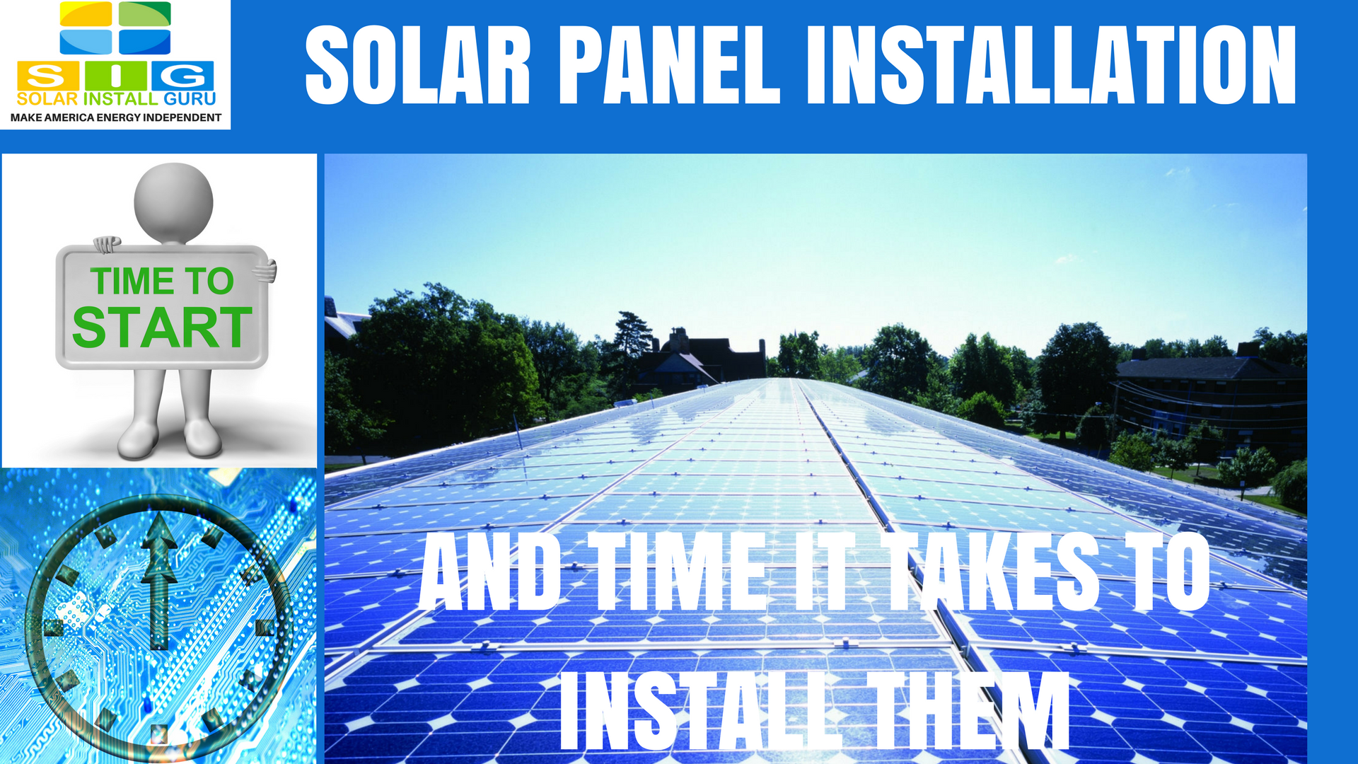 How long does it take to install solar panels