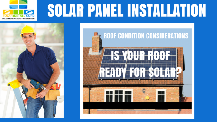 Solar panel roof suitability