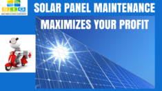Solar panel maintenance guarantees maximum power generation