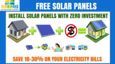 Solar panels free and solar panel installation cost