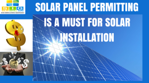 Solar Permitting Requirements for Solar Panel Installation