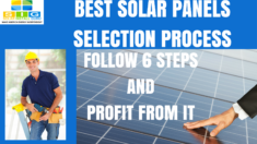 Best solar panel selection process